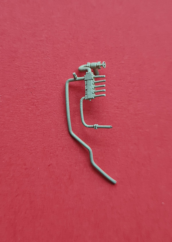 Dampfentnahmestutzen mit 5-fach - Verteiler f. BR 52 Altbau, 52