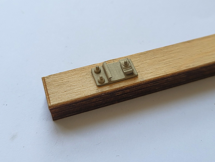 Preußische Hakenplatte für Oberbau 15c, Neigung 1:20, 10 Stück, NG 2.