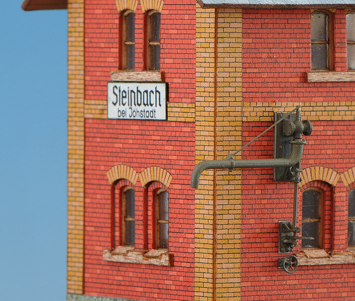 Wasserkran für Wasserhaus Steinbach / Erzgebirge, Bausatz