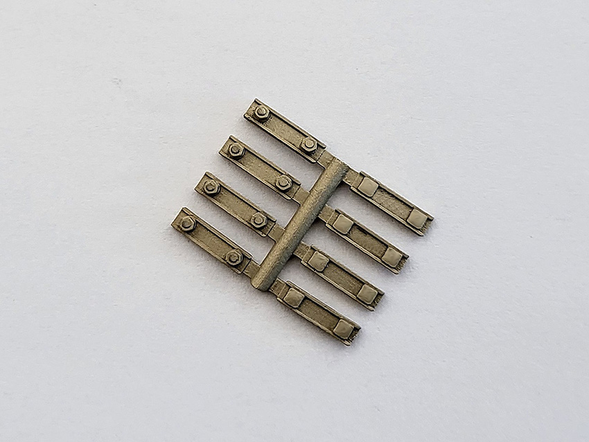 Laschensatz für Herzstück EW190, Code 250, 4 Paar, NG 2. 