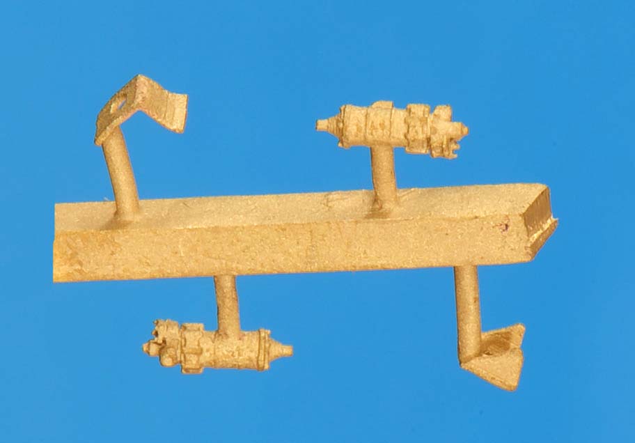 Turbogenerator für Dampflok, DRG, DR, DB usw. mit Blechhalter un