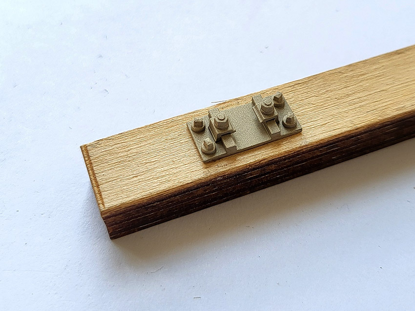 Rp 16, Kleineisen gerade für Code 250 Profil, 10 Stück, NG 2.